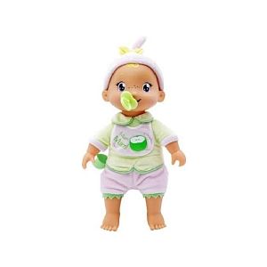 Image de Poupon souple Smoothie B&eacute;b&eacute; Miam t&eacute;tine verte