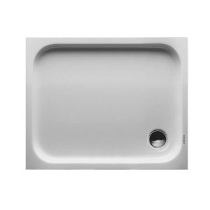 Image de Duravit Receveur de douche rectangulaire D-CODEavec antidérapant blanc 1000x800x85mm