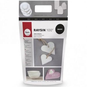 Rayher Poudre de moulage blanche Raysin 100 - 2 kg