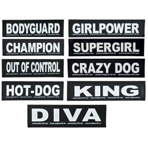 Julius K9 2 Stickers Velcro taille S DIVA