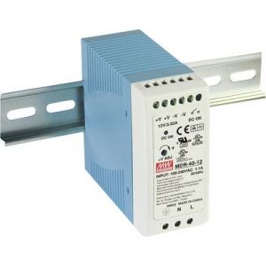 Mean well Alimentation pour rail (DIN) MDR-40-12 3.33 A 40 W 1 x