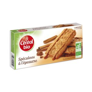 Image de Cereal Biscuits Spéculoos À L'épeautre Bio - La Boite De 12 - 125 G