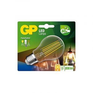 GP Batteries GP Lighting LED Bulbe E27 7W (60W) 806 lm GP 085317