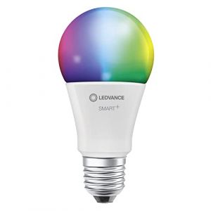 Ledvance S.a.u Lampe led intelligente avec technologie WiFi, E27-base,optique d&eacute;polie,Couleurs rvbw modifiables, couleur de lumi&egrave;re