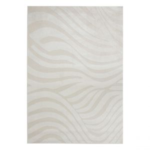 Tapis Anoai blanc effet laine
