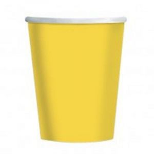 Amscan 8 Gobelets (26,6 Cl) – Jaune Soleil