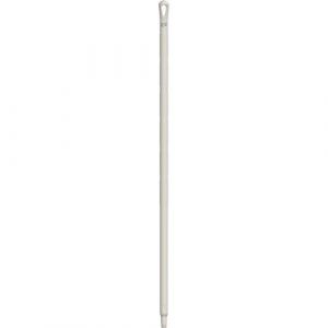 Vikan 29605 Ultra hygienic handle 130cm,white, molded into 1 piece, ø34mm /10