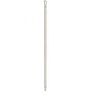 Vikan 29605 Ultra hygienic handle 130cm,white, molded into 1 piece, ø34mm /10