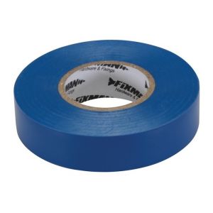 Fixman Ruban isolant - 19 mm x 33 m Bleu