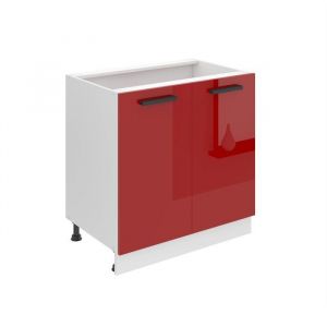 Belini - Meuble Cuisine Bas avec Plan de Travail sd i Meubles de Cuisine - Taille: 51,6 x 80 x 85 cm i Petit Meuble Cuisine - 2 Portes i Couleur :