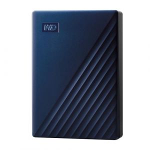 Western Digital My Passport for Mac 6TB blue - Portable Hard Drive - Time Machine ready with password protection
