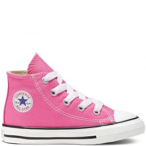 Converse Chaussures casual / Chuck Taylor All Star Hautes Toile Rose - Taille 24