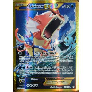 Asmod&eacute;e L&eacute;viator Ex - Carte Pok&eacute;mon Secret Rare Full Art XY Rupture Turbo
