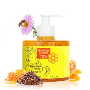 Bleu & marine Bretania - Gel Propolis Réparateur Naturel 100% | Soin Cicatrisant pour Chevaux, Chiens, Chats | Hydratant | Apaisant | Régénérant | Fongicide, 300 ml