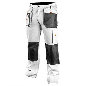Neo Pantalon de travail, blanc, taille XL/56