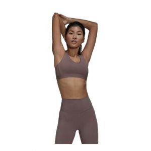 Adidas Brassière CoreFlow Luxe MediumSupport Rouge - Taille S