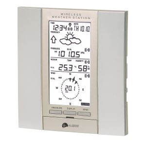 Image de La Crosse Technology WS2355 - Station Pro Familiales, température intérieure et extérieure et aérologie