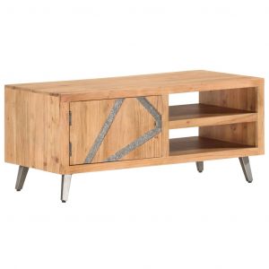 Image de VidaXL Table basse 90x45x40 cm Bois d'acacia massif