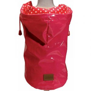 Croci Imperméable à l'eau 20 cm: Imperméable pour chiens RAINDROP CHERRY