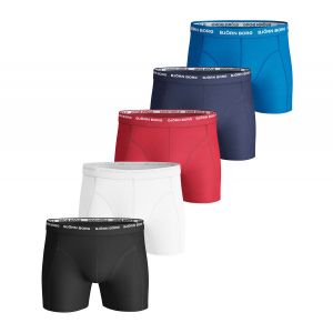 Boxer-shorts Björn Borg Basic Seasonal Solids (Lot de 5 )