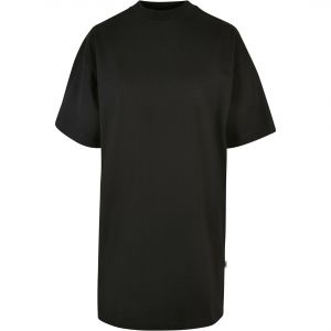 Urban classics Robe mi-longue de - Robe T-Shirt Bio Oversized - XS à XL - pour Femme - noir