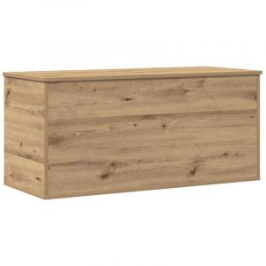 VidaXL Boîte de Rangement chêne artisanal 100 x 42 x 46 cm