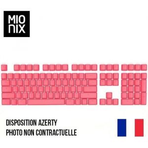 Image de Mionix Keycaps Frosting - Touches de clavier interchangeables (Disposition AZERTY)