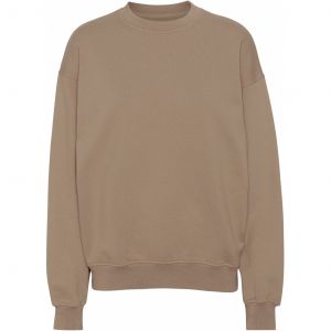 Sweatshirt col rond Colorful Standard Organic oversized desert khaki