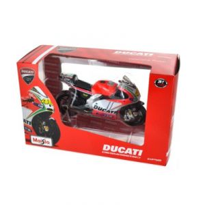 Maisto M34057 - MotoGP Racing Ducati Corse Valentino Rossi - Echelle 1/18