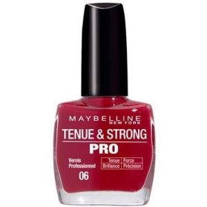 Maybelline Tenue & Strong Pro Vernis à Ongles 06 Rouge Profond