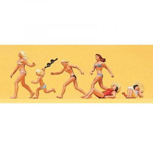 Preiser Modélisme HO Figurines : A la plage