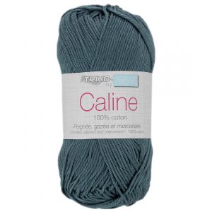 Pelote de Coton Caline - Trimits : Coton Mercerisé 100% pour des Créations Douces et Brillantes - PPSC 163 Vert - 163 Vert
