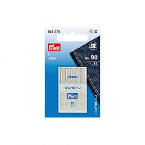 Prym Jeans (90-14) Couture Machine Aiguilles - 5 Aiguilles