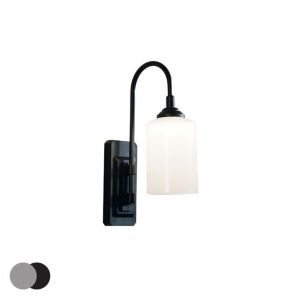 Venteo Multicouleur Applique Murale sans fil SMART SCONCE - Couleur noir ou argenté - Lampe de chevet - Réglable à 180 - 100
