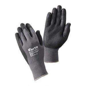 Fortis Gant en tricot avec revêtement en polyuréthane de nitrile, Taille : 9 (par 10)