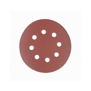 Silverline 10 disques abrasifs perfor&eacute;s auto-agrippants 125 mm