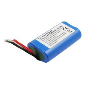 Avizar Batterie pour Enceintes Audio Sony SRS-X3 / SRS-XB2 Li-ion 7.4V 2600mAh 19.2Wh Bleu