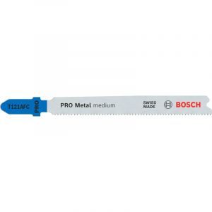 Bosch Lame de scie sauteuse PRO Metal medium T121AFC 92 mm, 3 pieces 2608655105