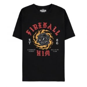 Difuzed T-Shirt - Stranger Things - Fireball Him - Taille Xl