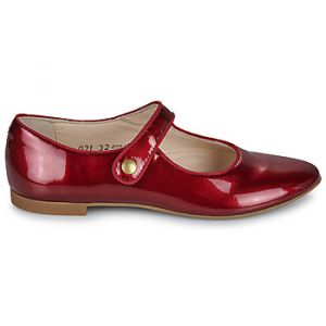 Pom d'Api Ballerines enfant DAISY BABY Rouge - Taille 31,32,33,34