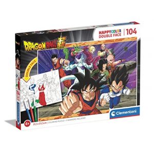 Clementoni Happy color 104 pièces - dragon ball