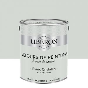 Liberon Peinture blanc cristallin mur, boiserie, radiateur velours 2.5 l