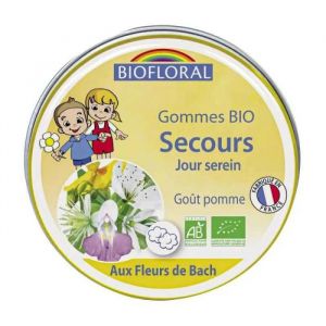 Biofloral Gommes Enfants Secours Fleurs De Bach Bio - 45gr