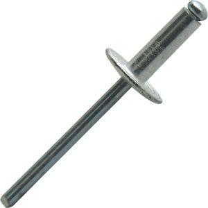 Scell-it ASL4835 - Rivet aluminium tige acier standard tête large serrage de 25.0 à 30.0 mm diamètre 4.8 mm longueur 35 mm