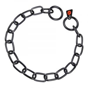 Image de HS Sprenger Collier de chaîne en acier inoxydable noir 3MMM X 55CM. ESLABON COURT ESLABON