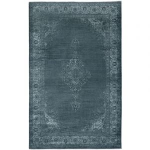 Vintage Tapis Couloir Anthracite 120 X 160 cm, Tapis Berere Poils Courts Lavable, Tapis Ethnique
