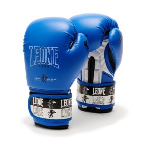 Pastiglie Leone Gants de boxes iconic bleu
