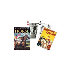 Piatnik Jeu de 55 cartes CHEVAUX