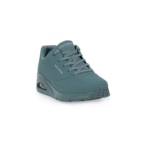 Skechers Femme UNO Stand on AIR, Maille Durabuck Bleu Sarcelle, 39.5 EU