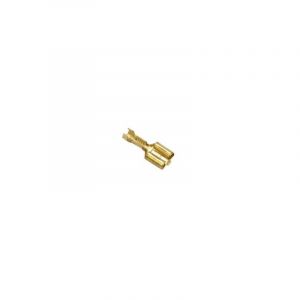 1tek origine Cosses en laiton femelles 4.8x1mm vendu par 100